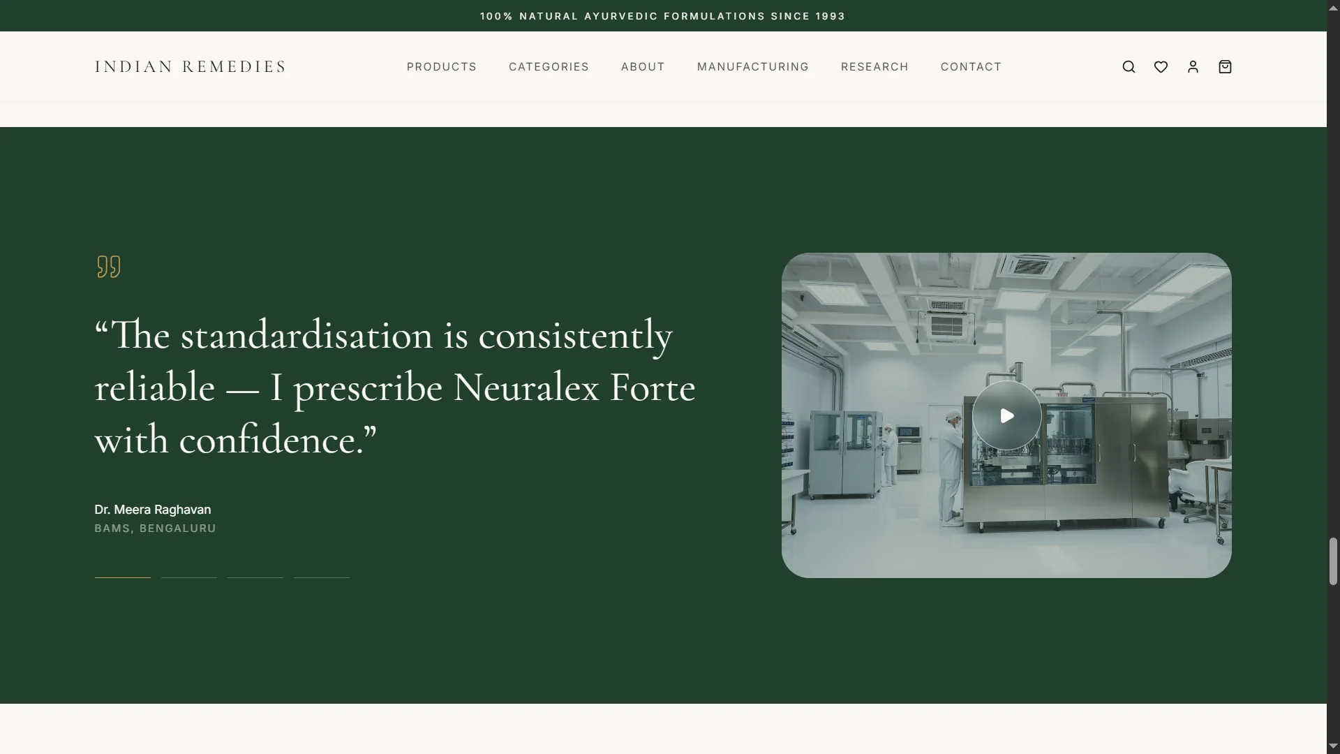 Indian Remedies Brand Story